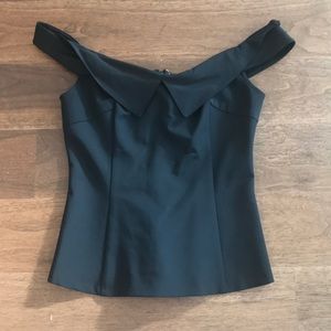 Opening Ceremony Black bustier top